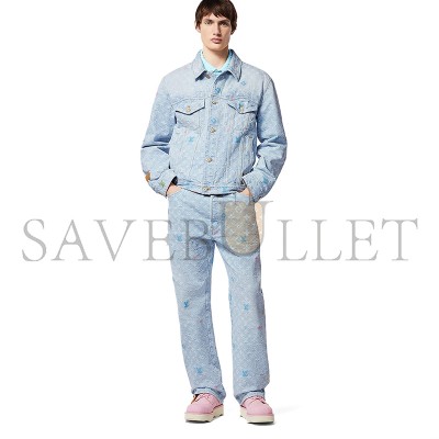 LOUIS VUITTON JAQUETA JEANS MONOGRAM 1AFRXM